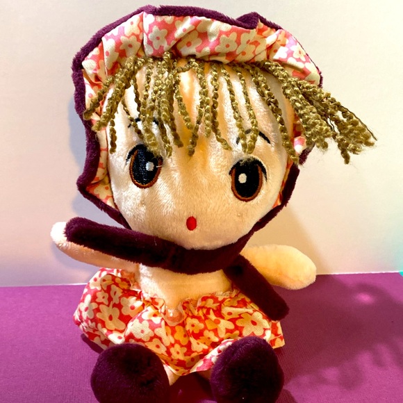 Lovely Flower Fairies Super Soft Velour Cloth Dolls Window Clings Set Of 2 - Picture 3 of 4